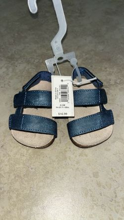 Old Navy Baby Boy’s / Girl’s Chambray Sandals / Shoes, Size 0-3 Months