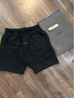 Black essential shorts I got size medium and size large