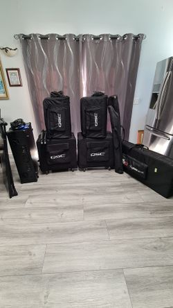 Complete DJ System: QSC K12.2 + KS112, Denon Prime 4, GigBAR Move