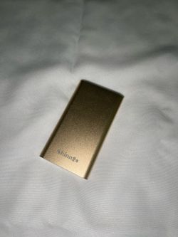 Gold Portable Charger