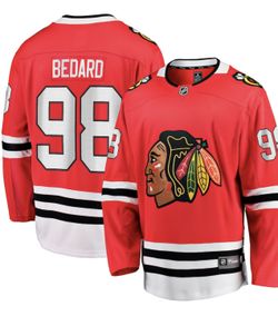 🏒 Authentic Chicago Blackhawks Jersey (Bedard) – Adult Medium – Official Fanatics NHL – New in Bag 
