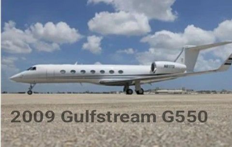 2009 Gulfstream G550 $15,500,000