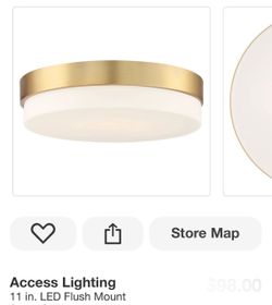 Access Lighting 11in. LED Flush Mount