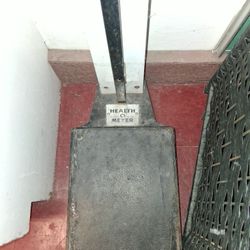 Vintage Physician Mechanical Beam Scale W/ Height Rod