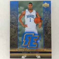 Tracy Mcgrady 2003-04 Upper Deck Rookie Exclusives Game Worn Patch
