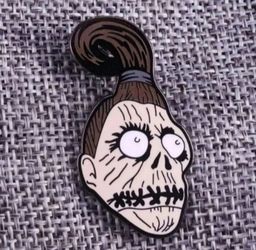 Beetlejuice enamel pin