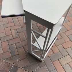 30 Inches Tall For $30 Solid Wood Computer Table Compact Size 