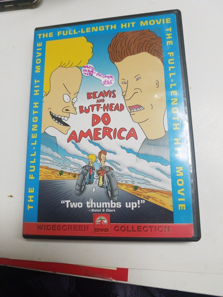 Beavis And Butt-Head Do America DVD