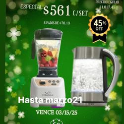 Hermoso Set En Pagitos Licuadora 👸 Princess 🏠 House