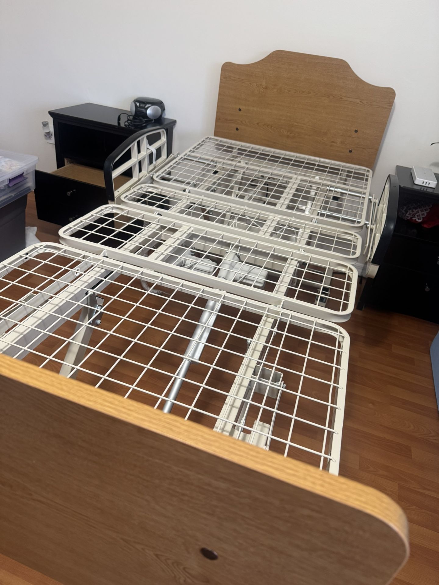 Medical Bed With Medline Mattress