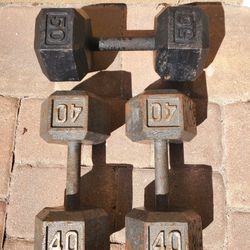 130 Lbs Dumbbell 