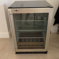 GE  MonogramWine Refrigerator - Under Counter 34 “ H X 23.5 Wide X 23.5” Deep