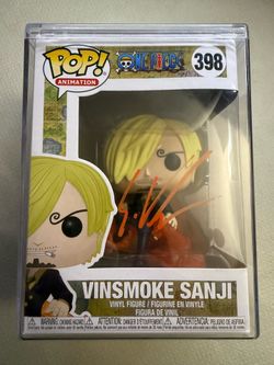 One Piece Vinsmoke Sanji Funko Pop #398 - JSA VA Autograph Eric Vale SELL/TRADE