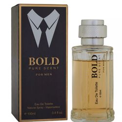 Bold pure scent for men Colognes 3.4oz Long lasting