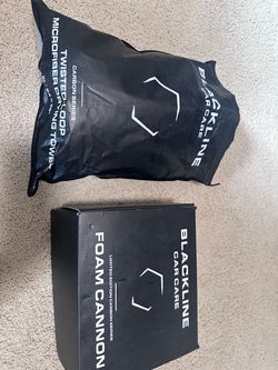 Blackline Foam Cannon and Drying Towel