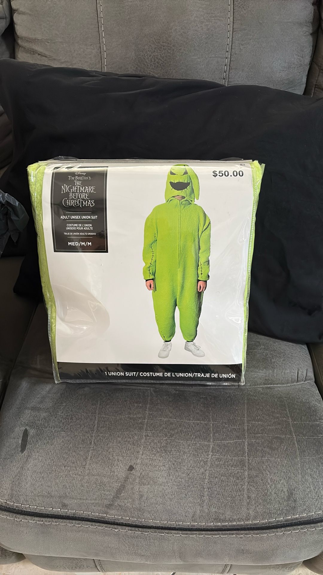 Nightmare Before Christmas-OOGIE BOOGIE Size M