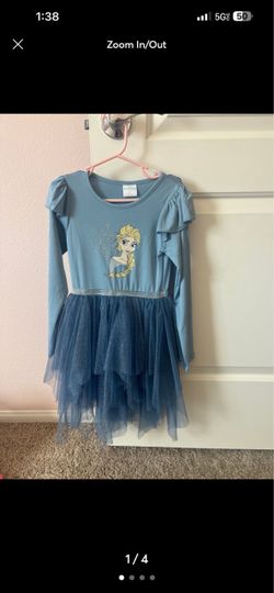 Disney Frozen Elsa Girls Tutu Dress