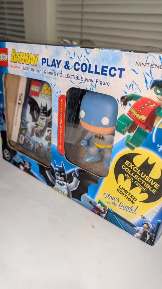 2012 Lego Batman Nintendo DS + GITD Batman Funko Pop Bundle Grail