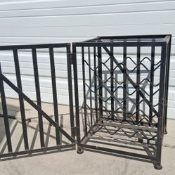 Metal Wine Bottle Rack