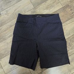 Hilray Radley Blue Polka Dot Women's Large Shorts 