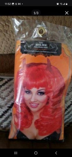 Costume Devil Wig