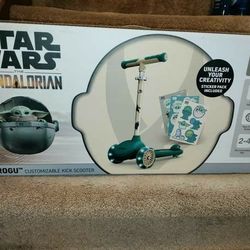 Star Wars light up Scooter! Customize! Brand new in box! 