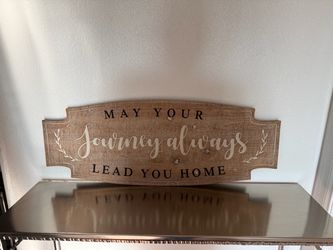 $15 Wooden Farmhouse Quote Wall Sign