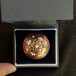 Enamel Multicolored Adjustable Ring