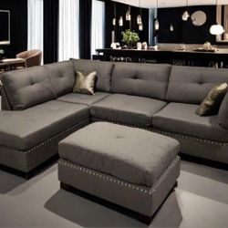 Warehouse sectional sofa sale- limited supply- 0 interest Finance available.