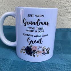 Grandma Coffee Cup Mug