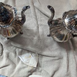 Wallace Silver Plate Tea Kettles