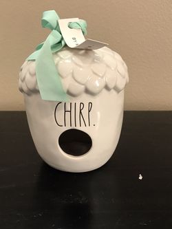 Rae Dunn Chirp Birdhouse