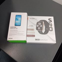 Samsung A17 5G & S40 Argom Smart Watch 