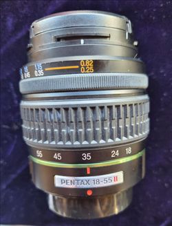 Pentax SMC DA 18-55mm f/3.5-5.6 AL II Camera Lens