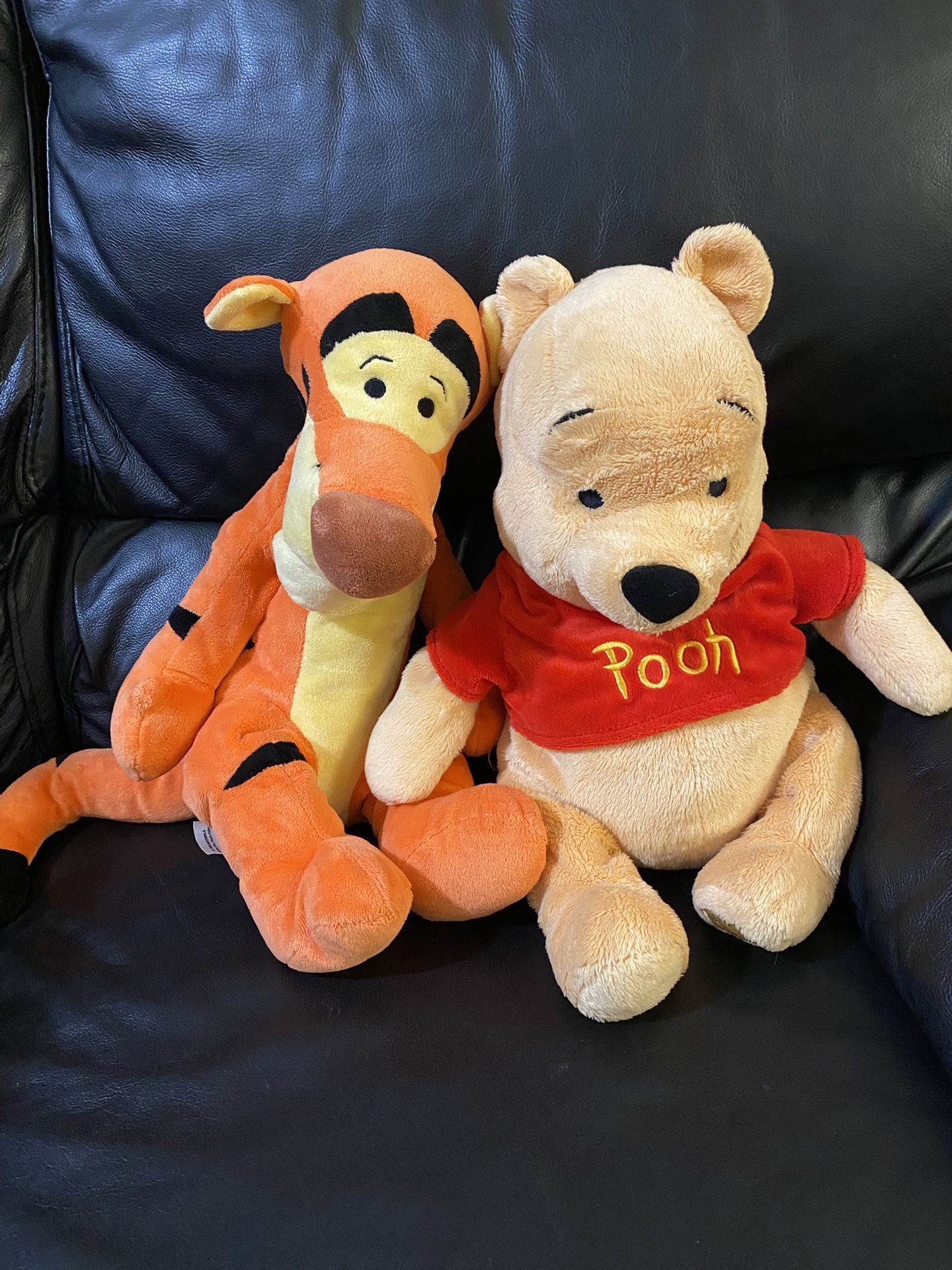 Winnie The Pooh And Tigger Plushie