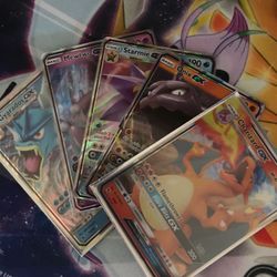 Pokemon Hidden Fates GX Cards Charizard