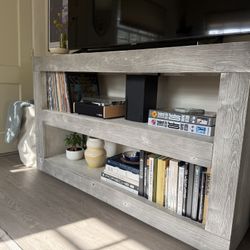 Media Console/book Shelf & Side Table