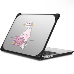 CASETiFY MacBook Pro 16-inch (M3/M4) I'm Busy MacBook Case Bounce, Enhanced Protective Corner Design, Ventilation Cutouts, Anti-Slip Grip, by Tabetaai