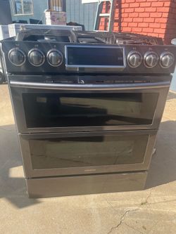 Samsung gas range fully working clean