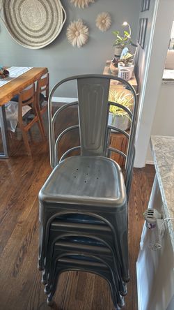 Dining chairs x 4