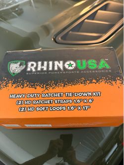 Rhino HD Rachet Tie Down Kit