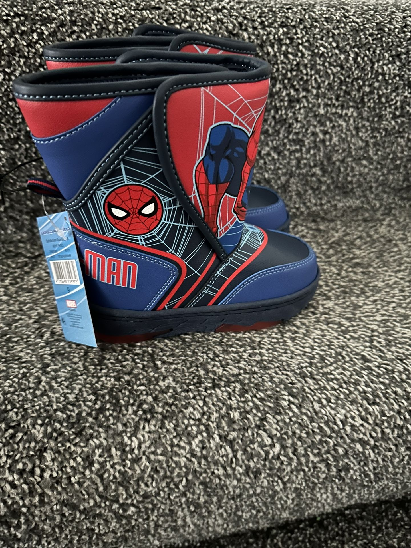 Spider-Man Snow Boots - 9c