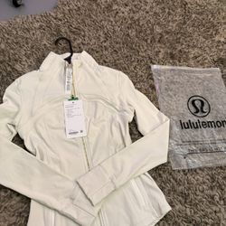 Lululemon Jacket White Size 4