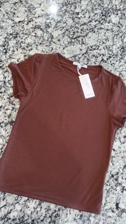 Dark brown top size Medium