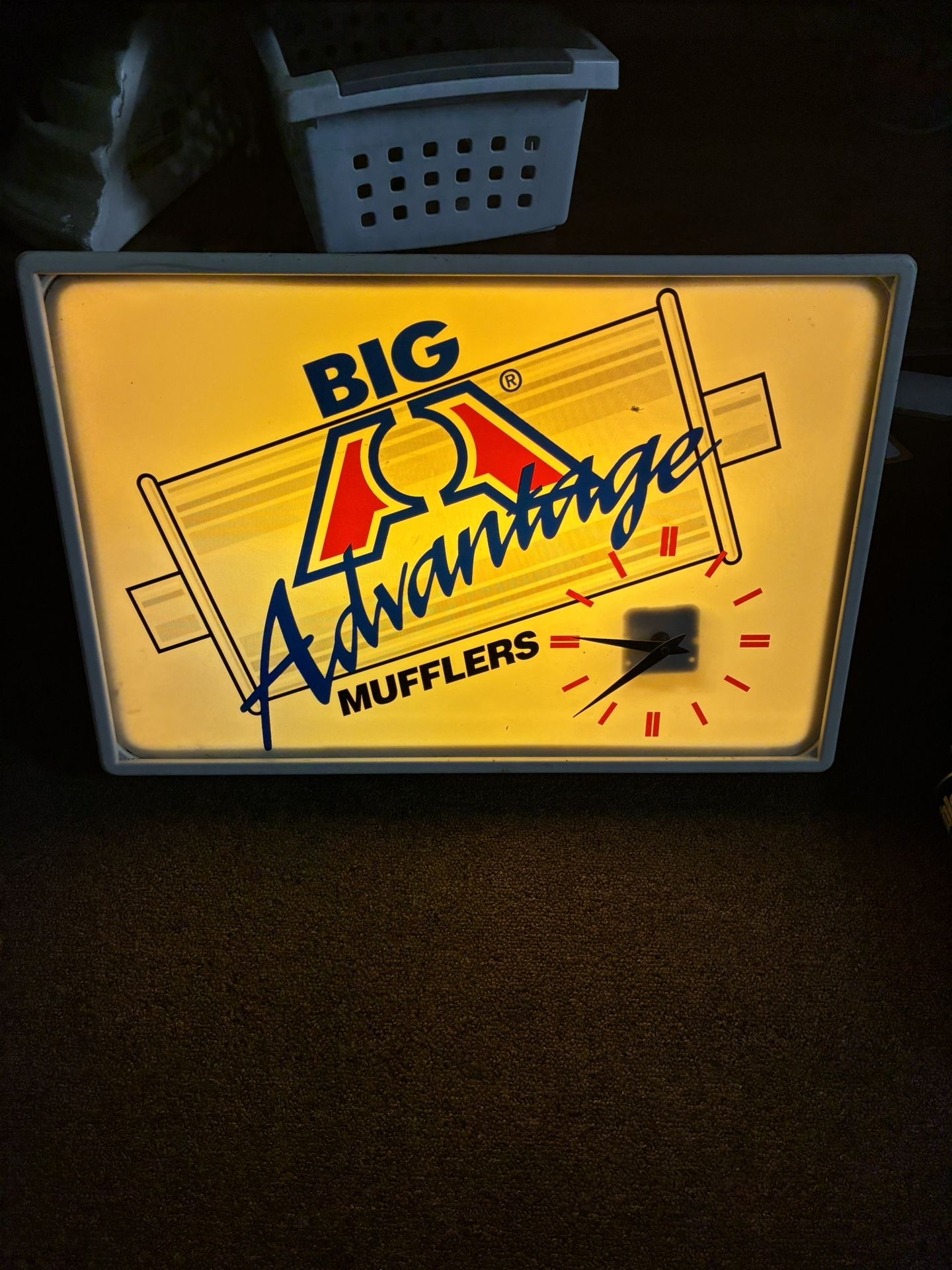 Big A Advantage Mufflers Light