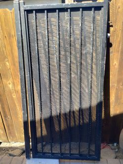 Metal door