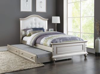 Twin Bed w/Trundle- Cama Individual