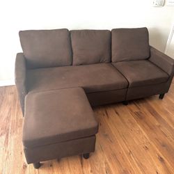 Sofa With Ottoman