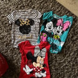 Girl’s Minnie Shirts Size 6