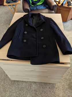 Authentic Naval wool petticoat (printed in the coat was the enlisted owner)